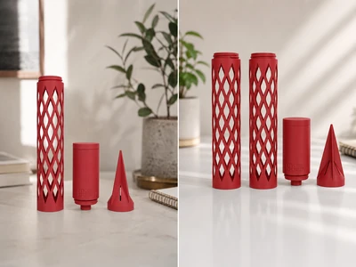 Moss Buddy en Rojo Oscuro
