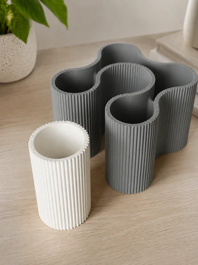 Snoova Compact en Grande Gris Piedra - Pequena Blanco Marfil