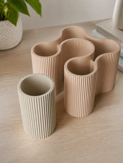 Snoova Compact en Grande Marron Latte - Pequena Blanco Hueso