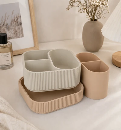 Stacksey en Marron Latte Blanco Hueso